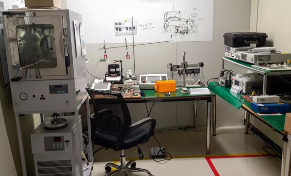 Лаборатория для проведения тестовых измерений — компания BE&BI Tech, Корея